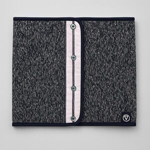 Ivivva by lululemon reversible scarf/neck warmer youth one size grey black pink